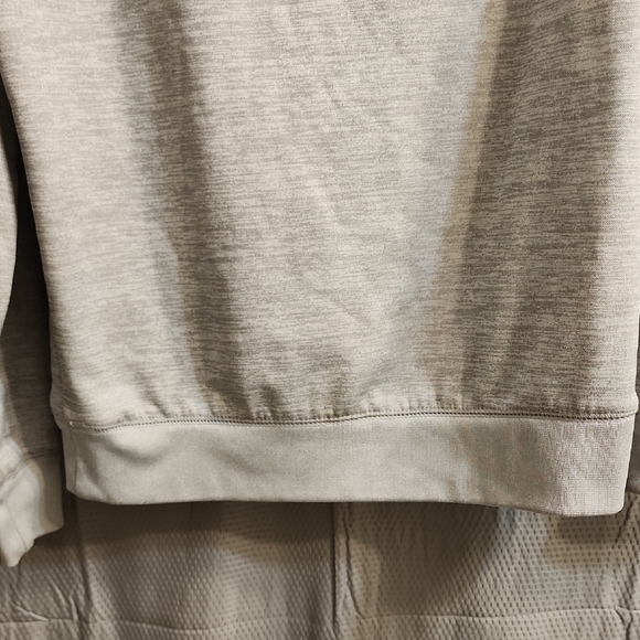 Reebok Light Gray Men's Hoodie - Picture 4 of 5